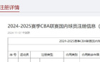 CBA官網(wǎng)更新球員注冊信息，北控男籃為新援朱松瑋完成注冊