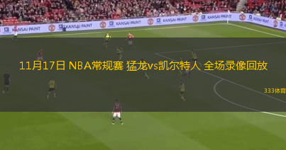 11月17日 NBA常規(guī)賽 猛龍vs凱爾特人 全場錄像回放